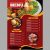 Design de menu pour Restaurant/Fast-food/Snack