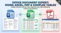Conversion PDF / Nettoyage de Fichiers Excel