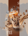 Ice Coffee “Share some happy”