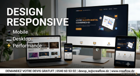 Je vais créer votre site web professionnel moderne et responsive