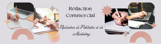 Je vais rédiger un texte publicitaire et marketing pour votre l&rsquo;entreprise.