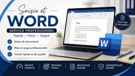 Saisie, Word et creation de publications