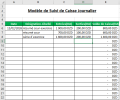 Modèle Excel : Suivi de Caisse Journalier (DZD) 📊